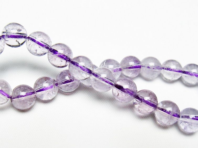 アメジスト ブレスレット 8mm [T403-18069] 2枚目