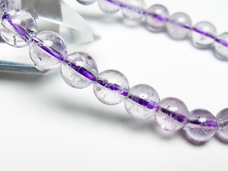 アメジスト ブレスレット 8mm [T403-18069] 3枚目
