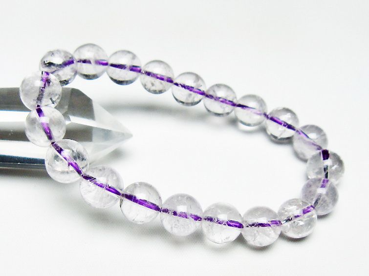 アメジスト ブレスレット 10mm [t403-18078] 1枚目