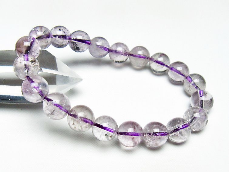 アメジスト ブレスレット 10mm [T403-18079] 1枚目