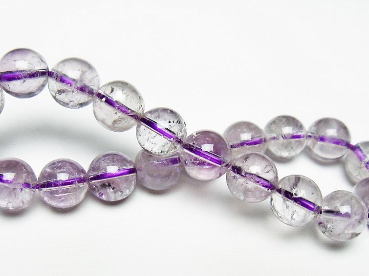 アメジスト ブレスレット 10mm [T403-18079] 2枚目