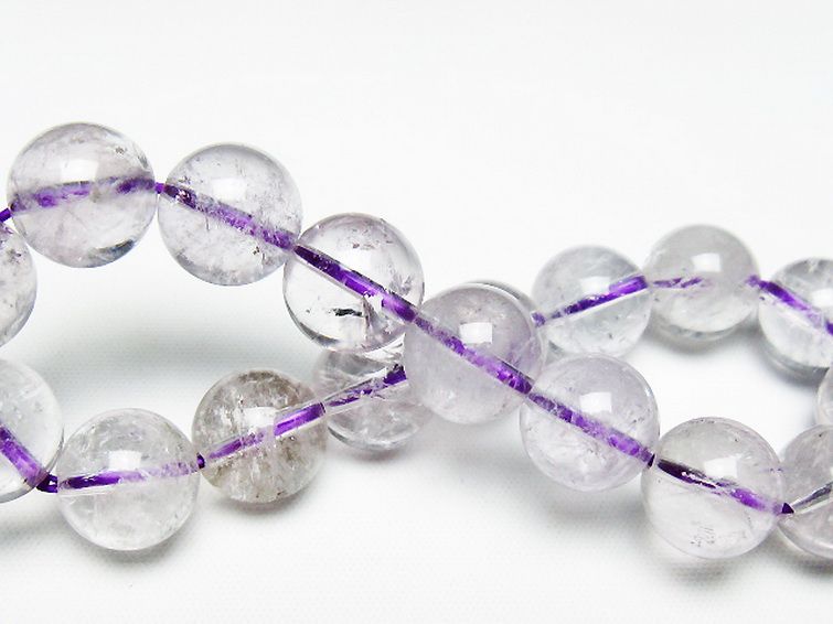 アメジスト ブレスレット 12mm [T403-18094] 2枚目