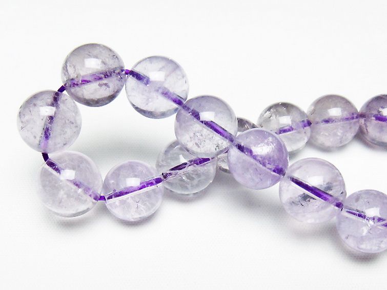 アメジスト ブレスレット 12mm [T403-18097] 2枚目