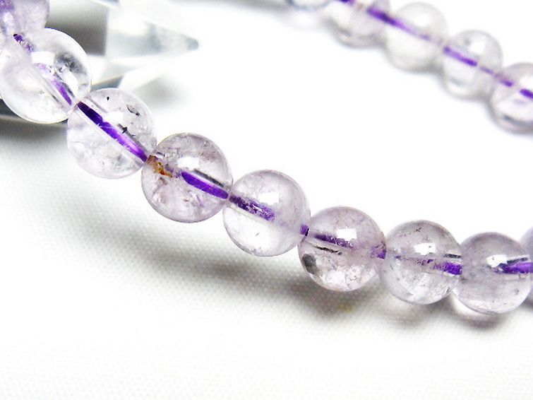 アメジスト ブレスレット 8mm [t403-18165] 3枚目