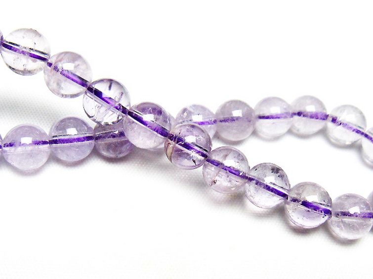 アメジスト ブレスレット 8mm [T403-18166] 2枚目