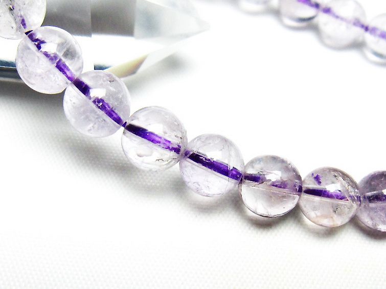 アメジスト ブレスレット 8mm [t403-18167] 3枚目