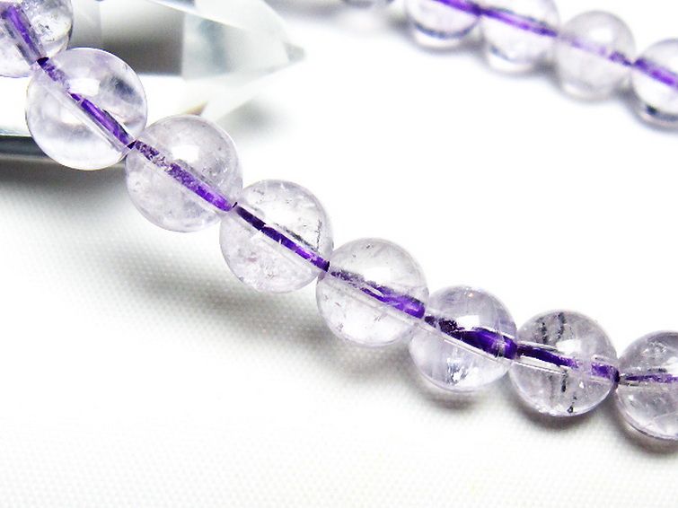 アメジスト ブレスレット 8mm [T403-18168] 3枚目