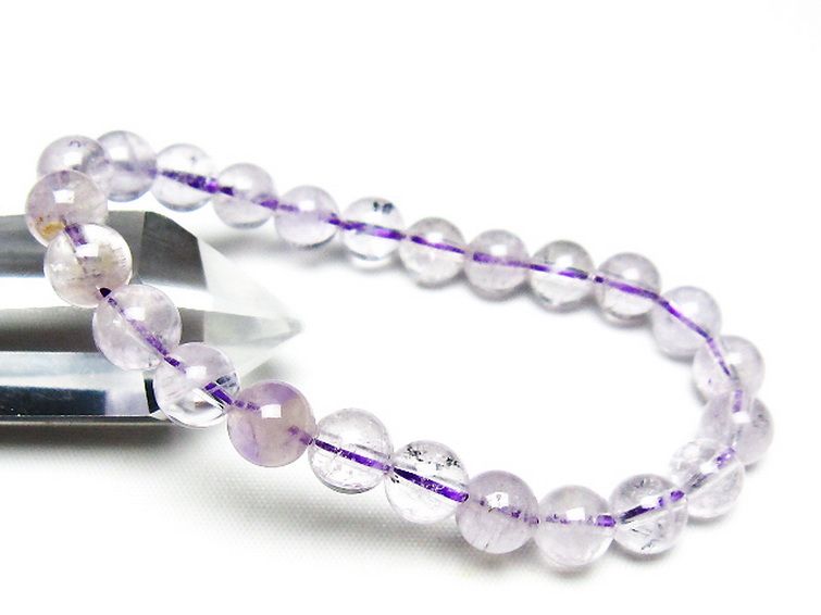 アメジスト ブレスレット 8mm [T403-18169] 1枚目