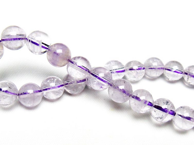アメジスト ブレスレット 8mm [T403-18169] 2枚目
