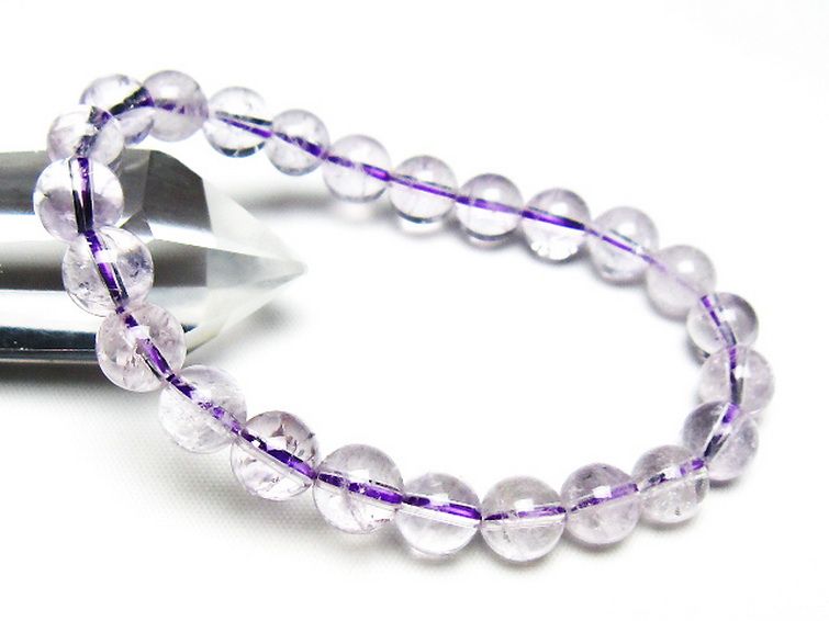 アメジスト ブレスレット 8mm [T403-18171] 1枚目