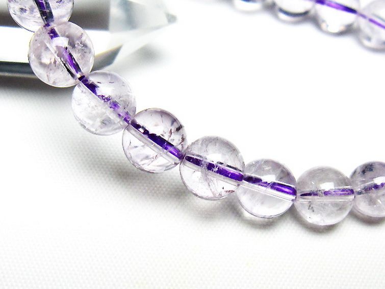 アメジスト ブレスレット 8mm [T403-18171] 3枚目