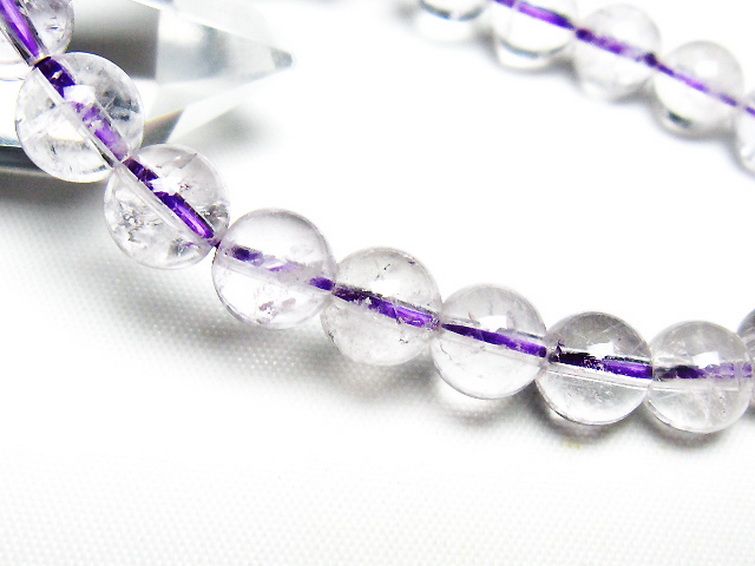 アメジスト ブレスレット 8mm [t403-18174] 3枚目