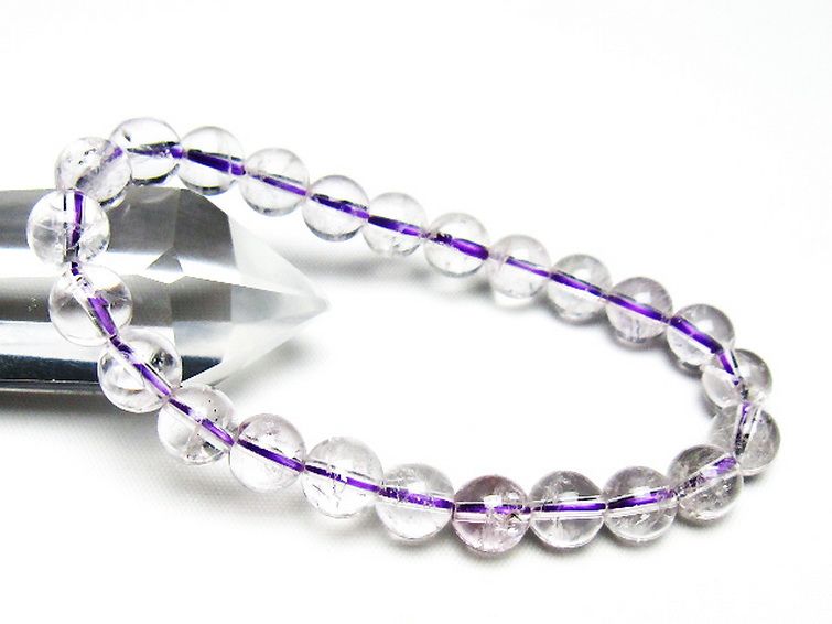 アメジスト ブレスレット 8mm [T403-18181] 1枚目