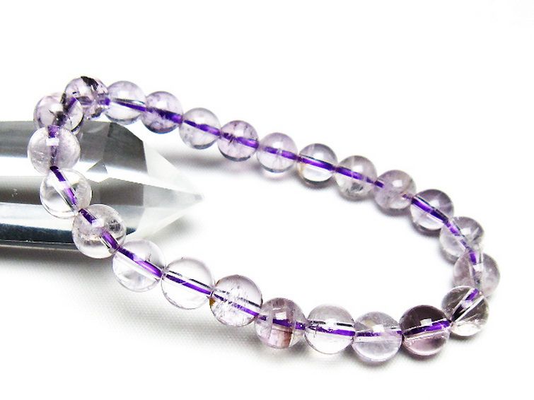 アメジスト ブレスレット 8mm [T403-18182] 1枚目