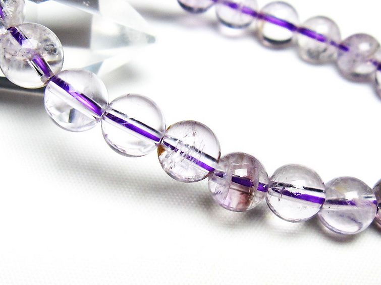 アメジスト ブレスレット 8mm [T403-18182] 3枚目