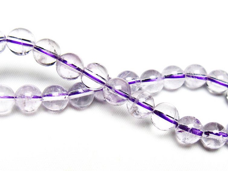 アメジスト ブレスレット 8mm [t403-18184] 2枚目