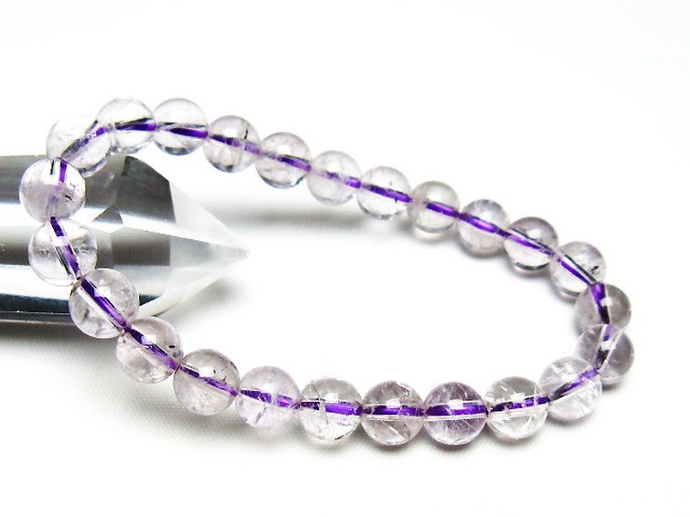 アメジスト ブレスレット 8mm [t403-18186] 1枚目