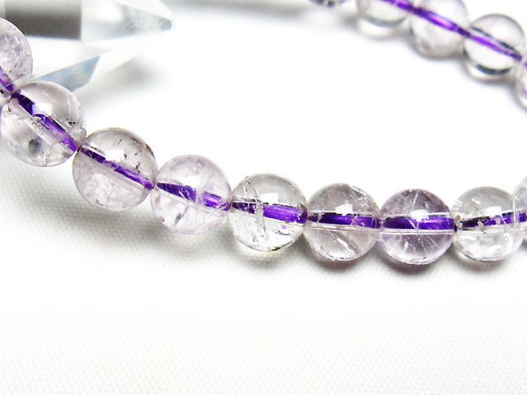 アメジスト ブレスレット 8mm [t403-18186] 3枚目