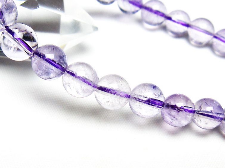 アメジスト ブレスレット 8mm [T403-18189] 3枚目