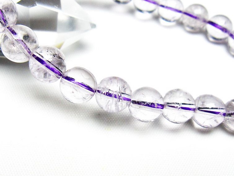 アメジスト ブレスレット 8mm [T403-18191] 3枚目