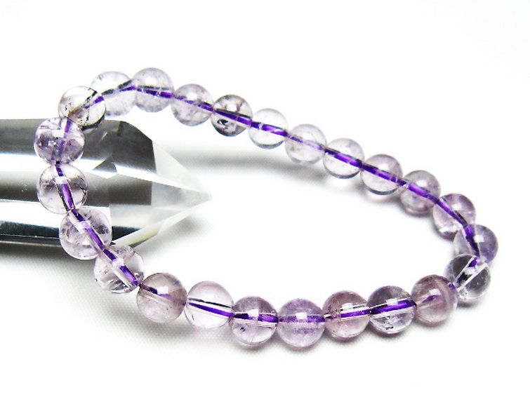 アメジスト ブレスレット 8mm [T403-18195] 1枚目