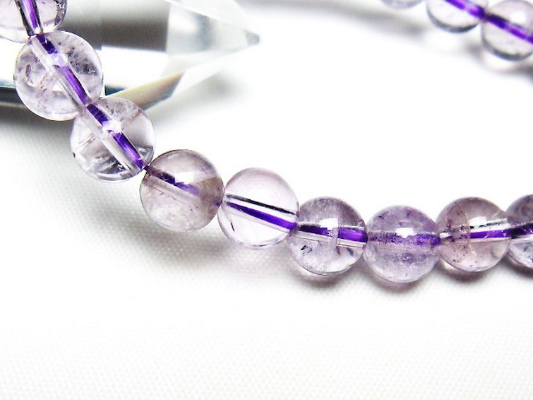アメジスト ブレスレット 8mm [T403-18195] 3枚目