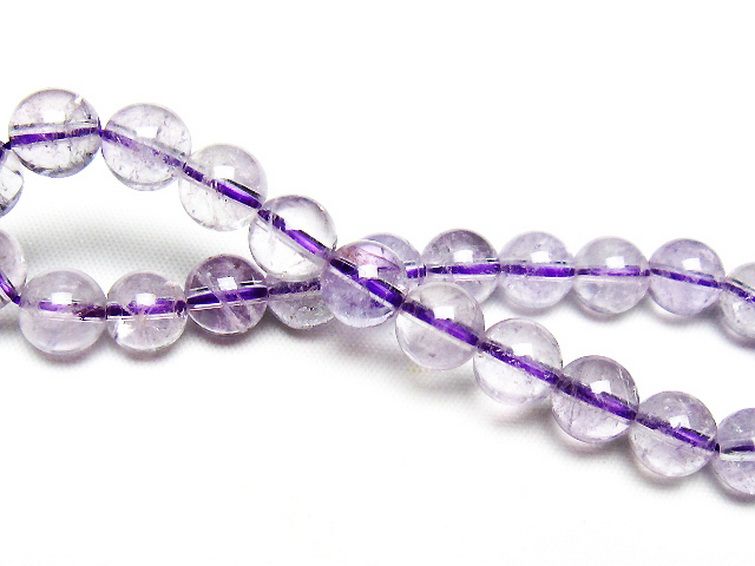アメジスト ブレスレット 8mm [T403-18196] 2枚目