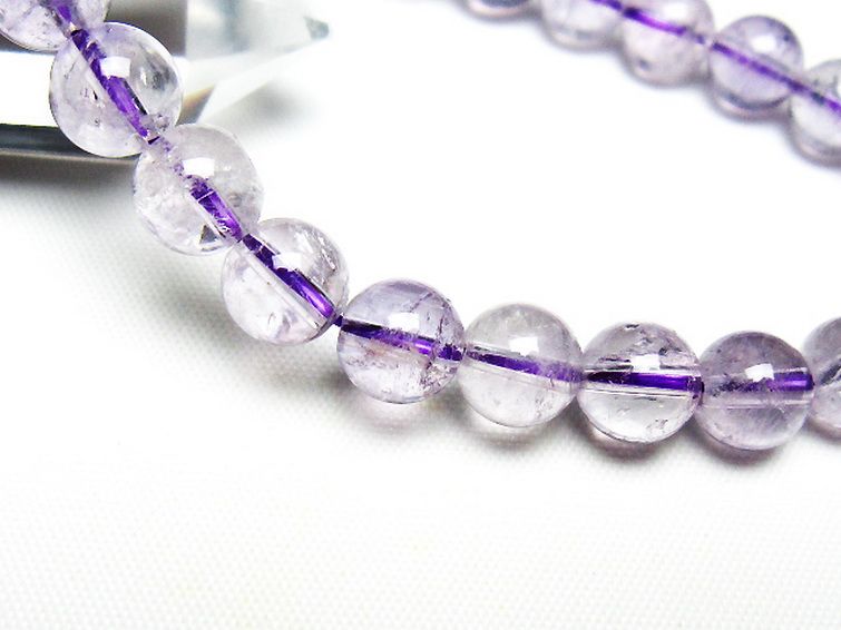 アメジスト ブレスレット 8mm [T403-18196] 3枚目
