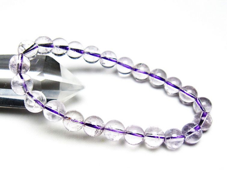 アメジスト ブレスレット 8mm [T403-18197] 1枚目