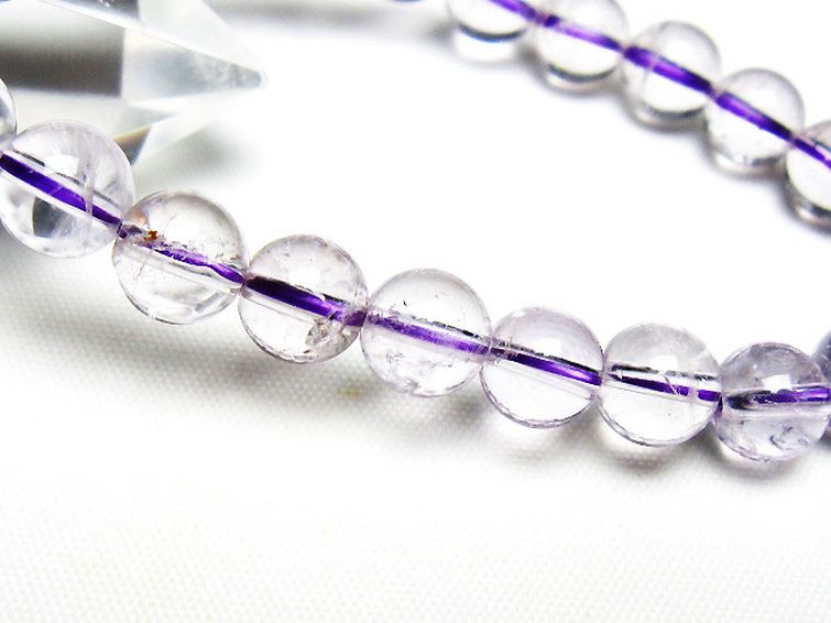 アメジスト ブレスレット 8mm [T403-18197] 3枚目