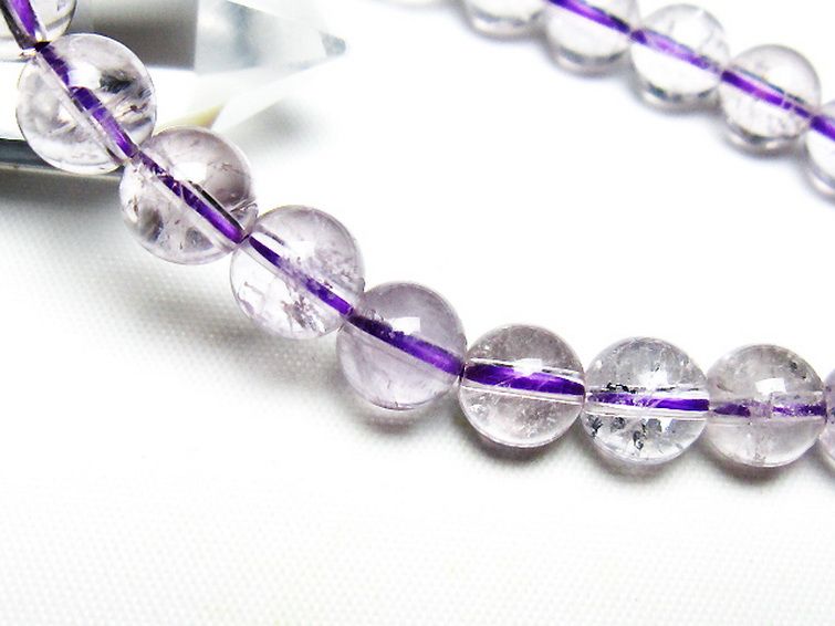 アメジスト ブレスレット 8mm [T403-18198] 3枚目
