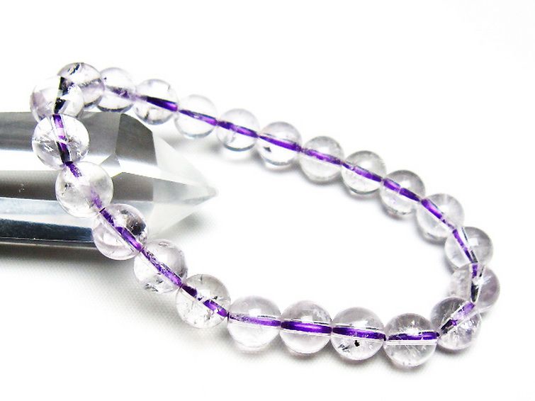アメジスト ブレスレット 8mm [t403-18199] 1枚目