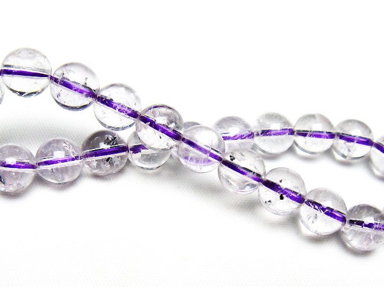 アメジスト ブレスレット 8mm [t403-18199] 2枚目