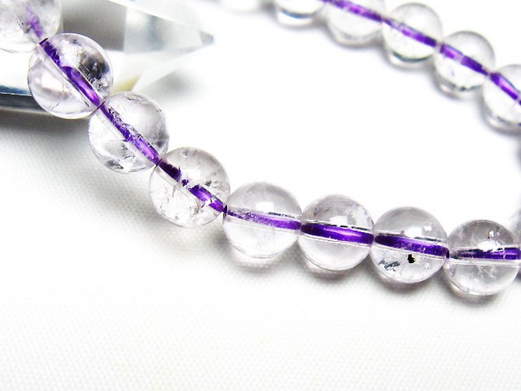 アメジスト ブレスレット 8mm [t403-18199] 3枚目