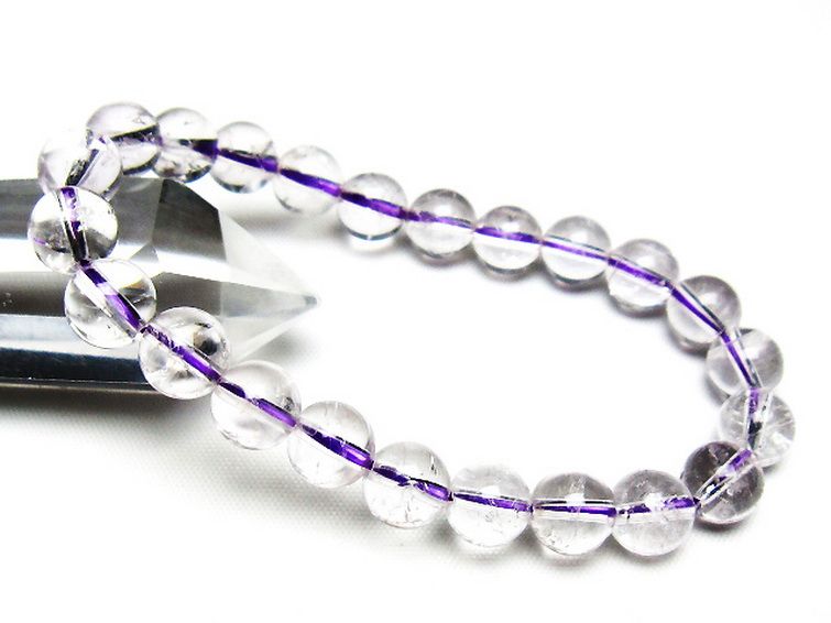 アメジスト ブレスレット 8mm [T403-18202] 1枚目