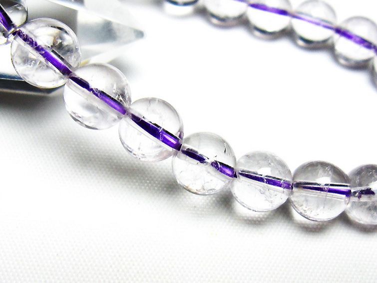 アメジスト ブレスレット 8mm [T403-18202] 3枚目