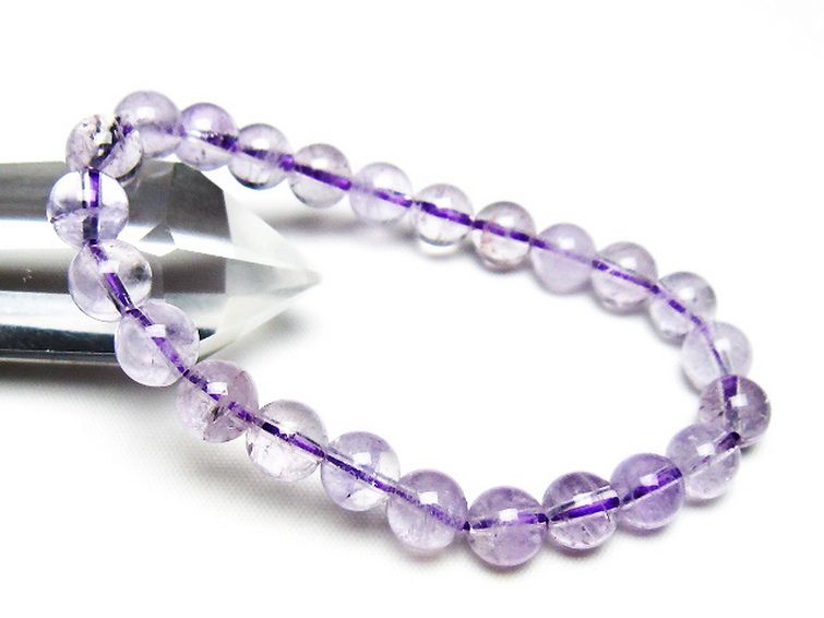 アメジスト ブレスレット 8mm [T403-18205] 1枚目