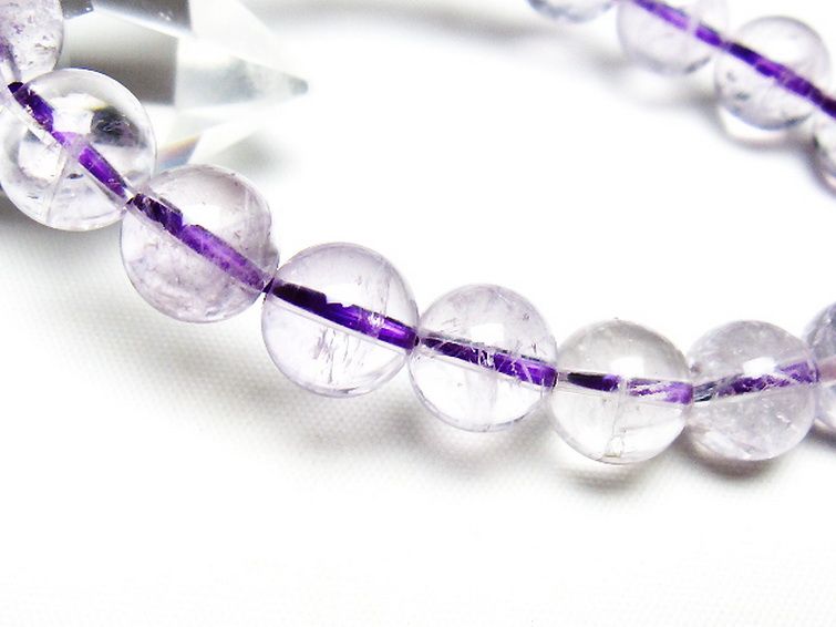 アメジスト ブレスレット 10mm [T403-18223] 3枚目