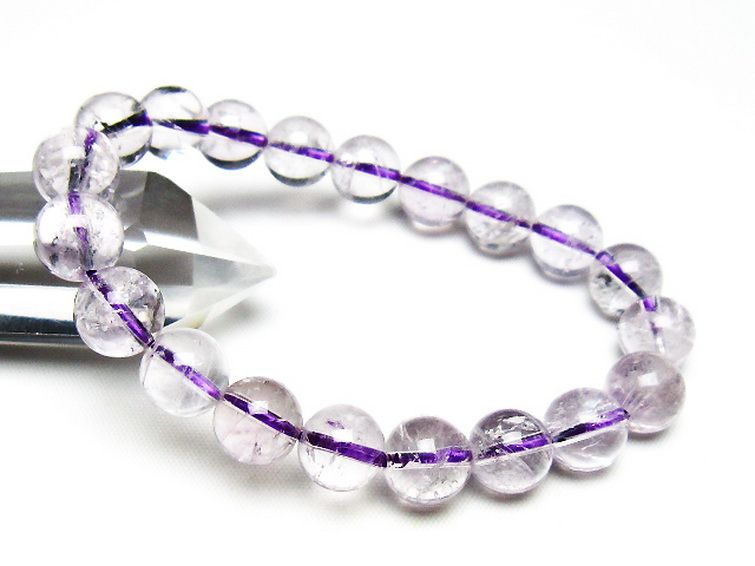 アメジスト ブレスレット 10mm [T403-18229] 1枚目
