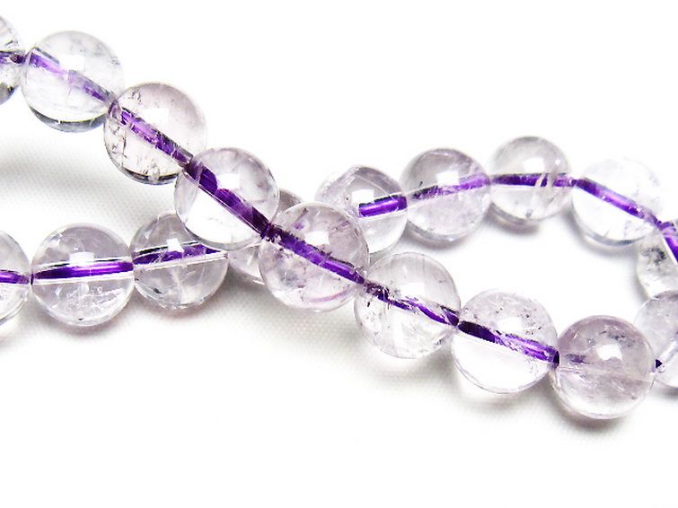 アメジスト ブレスレット 10mm [T403-18229] 2枚目