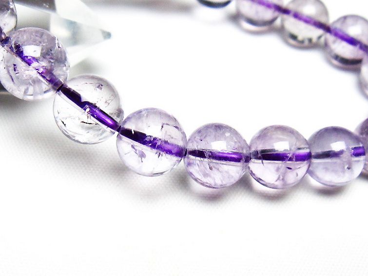 アメジスト ブレスレット 10mm [T403-18230] 3枚目