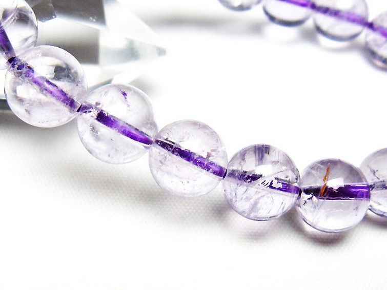 アメジスト ブレスレット 10mm [T403-18238] 3枚目
