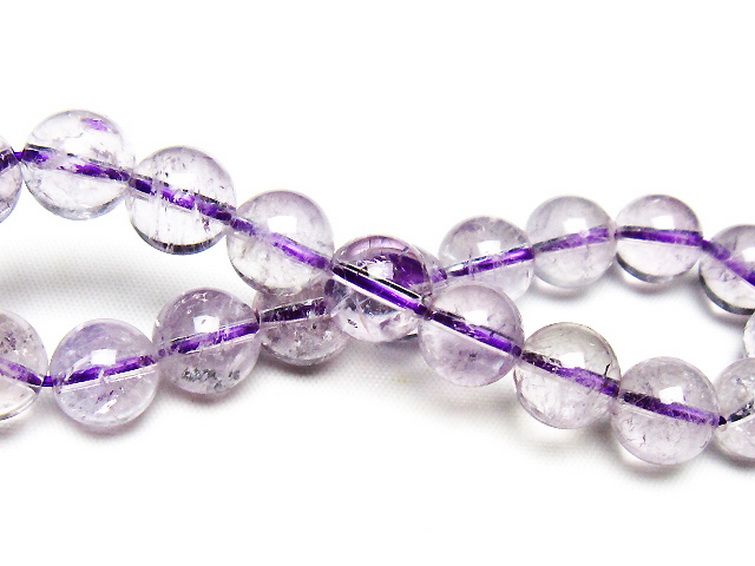 アメジスト ブレスレット 10mm [T403-18240] 2枚目