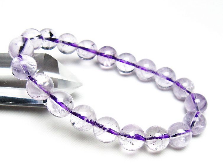 アメジスト ブレスレット 10mm [T403-18247] 1枚目