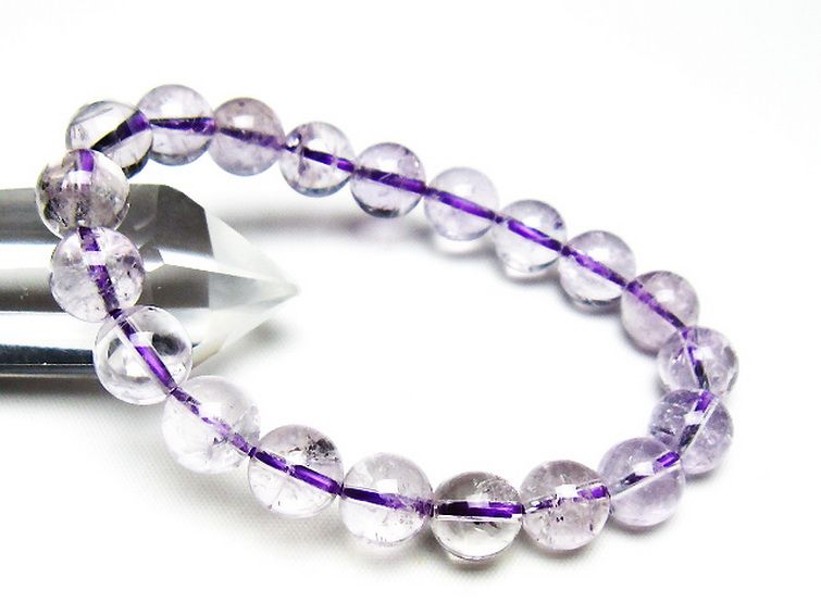 アメジスト ブレスレット 10mm [T403-18249] 1枚目