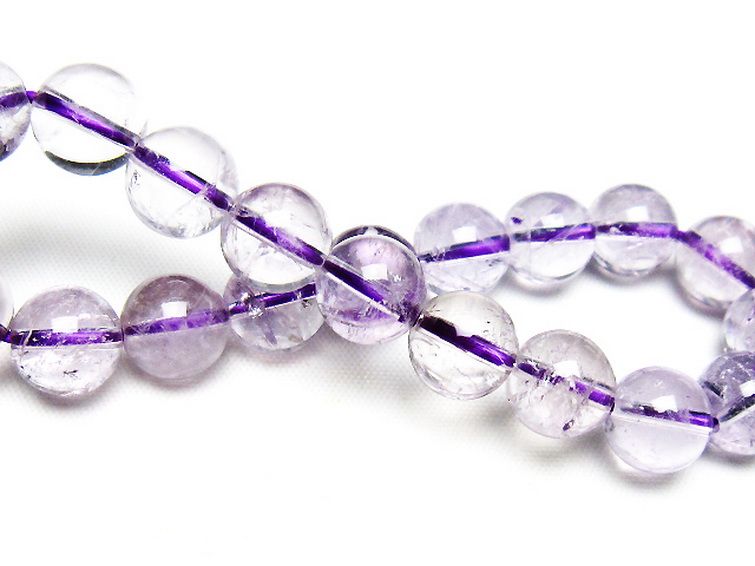 アメジスト ブレスレット 10mm [T403-18249] 2枚目