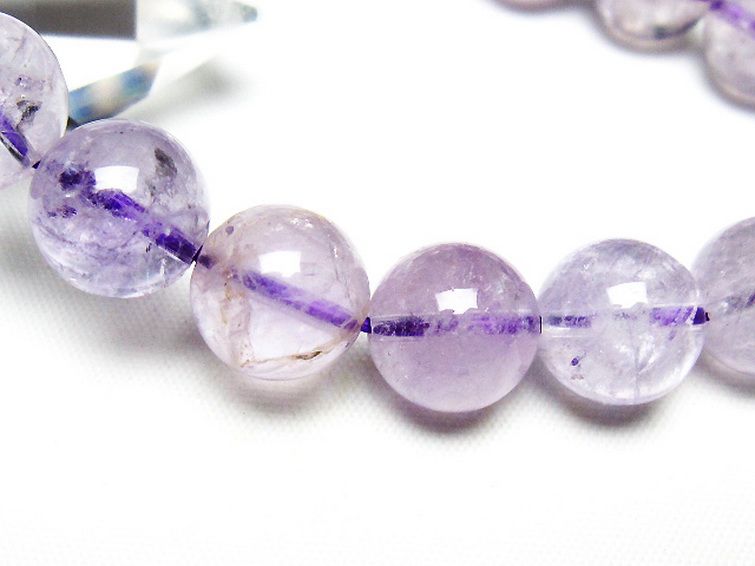 アメジスト ブレスレット 12mm [T403-18270] 3枚目