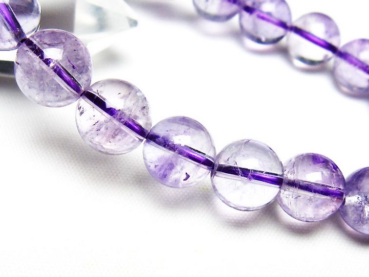 アメジスト ブレスレット 10mm [T403-18282] 3枚目