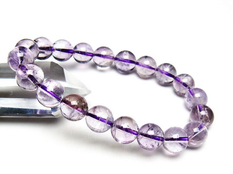 アメジスト ブレスレット 10mm [T403-18284] 1枚目