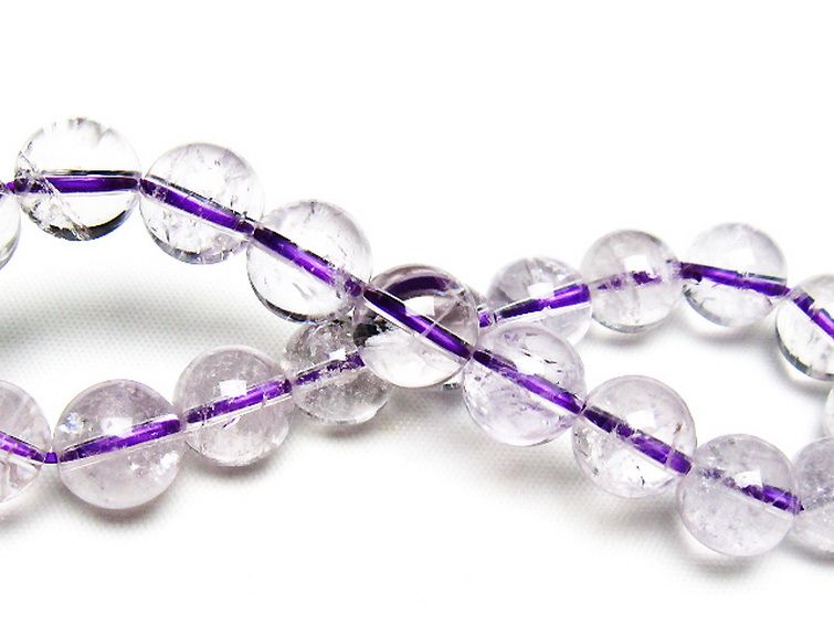 アメジスト ブレスレット 10mm [T403-18285] 2枚目